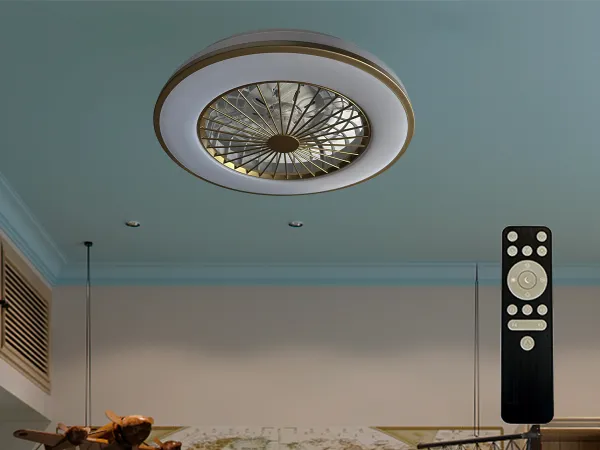 LED stropné svietidlo OPAL + stropný ventilátor + diaľkový ovládač 48W - LCL6347