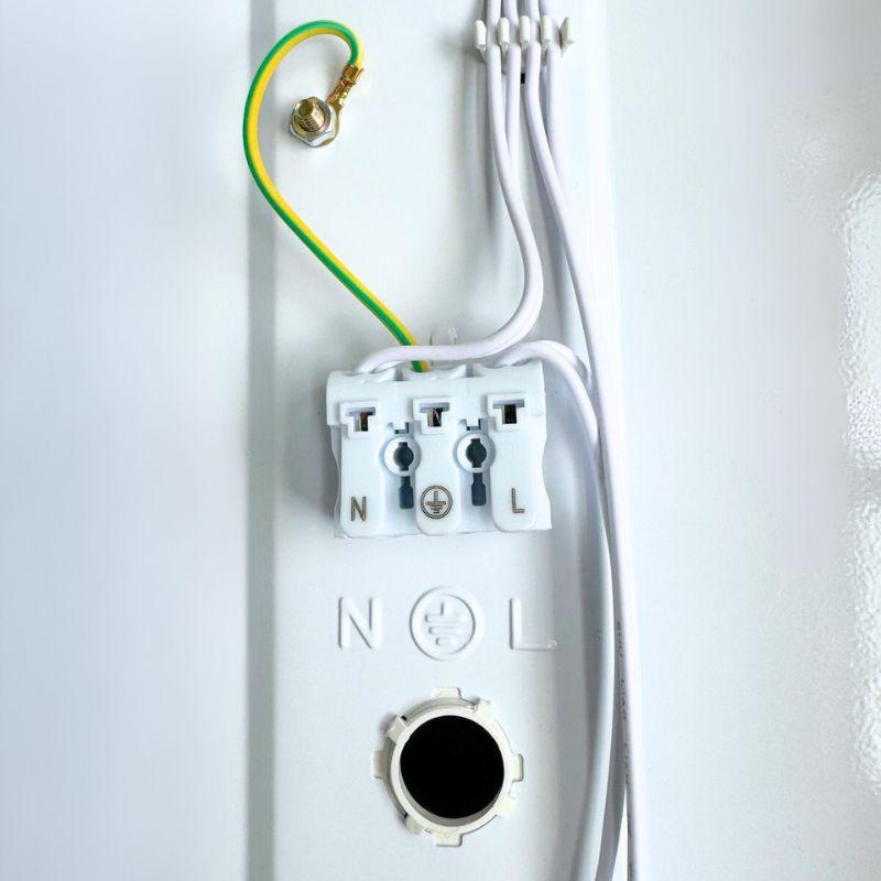 Biele žiarivkové prisadené svietidlo na 2 x T8 ( 120cm LED trubica ) - TL303