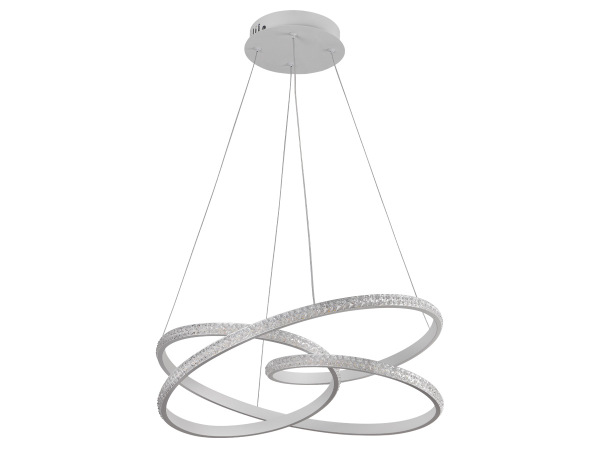 LED závesné svietidlo + diaľkový ovládač 80W - J4389/W 2