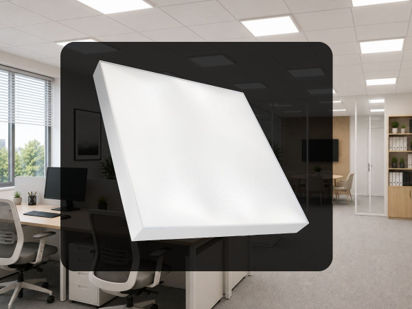 LED podhľadový panel backlite 40W / 600x600 / CCT / WH / UGR19 - PL531