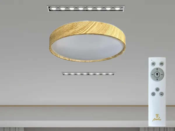 LED stropná lampa OPAL + diaľkový ovládač 36W - LCL534LW