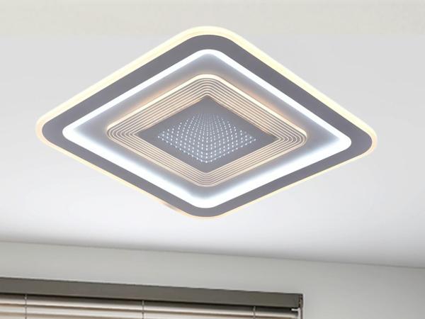 LED stropné svietidlo + diaľkový ovládač 105W - J1322/W 1