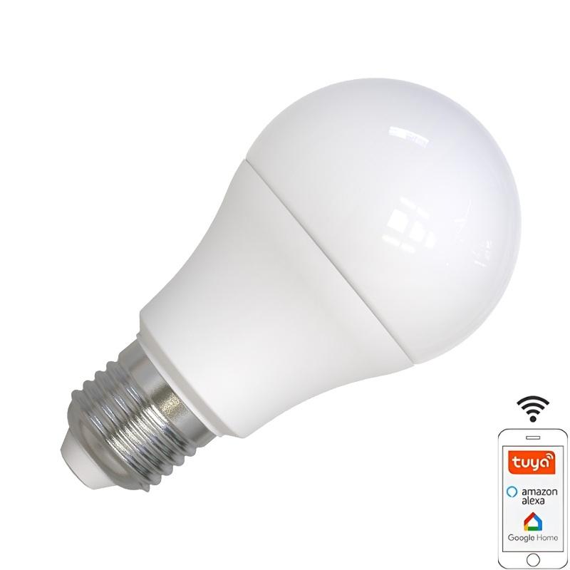 LED žiarovka WIFI 9W - A60 / E27 / CCT + RGB - ZLS532W