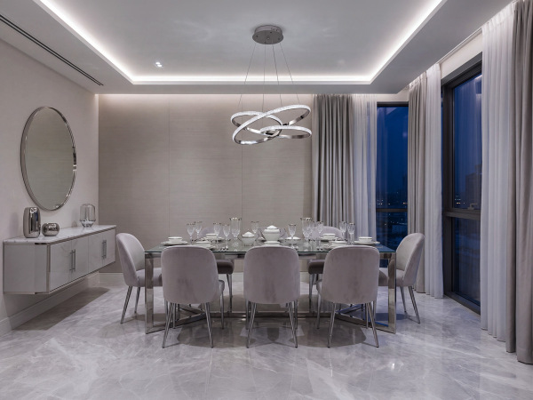 LED závesné svietidlo + diaľkový ovládač 80W - J4389/CH 1