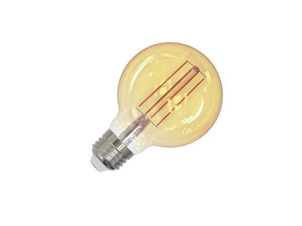 LED žiarovka / filament SLIM 4,5W VINTAGE - G80 / E27 / 1800K - ZFS102 2