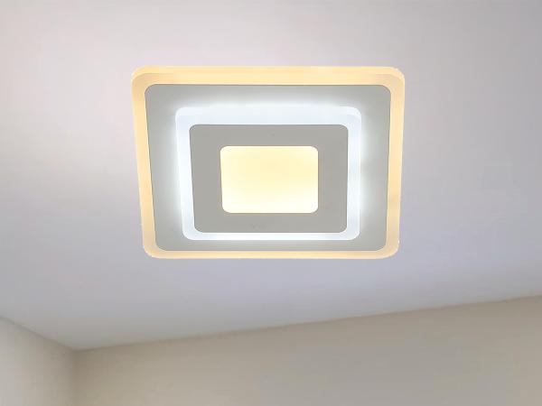 LED stropná lampa s diaľkovým ovládačom 30W - J1346/W 1