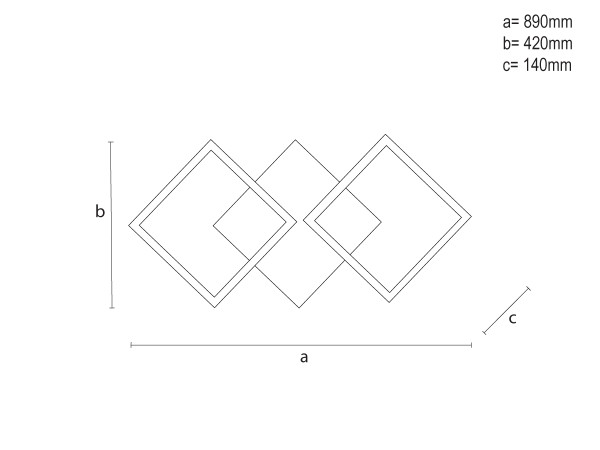 LED stropné svietidlo s diaľkovým ovládačom 85W - TA1341/B 10