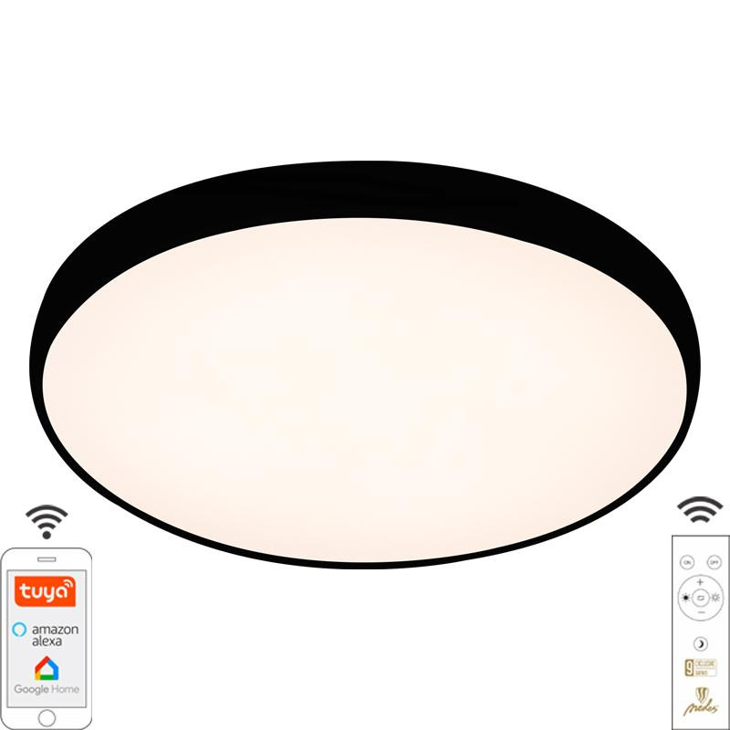 LED stropná lampa OPAL + diaľkový ovládač + Wifi 48W - LC902AS/BK
