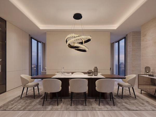 LED závesné svietidlo + diaľkový ovládač 160W - J4394/B 1