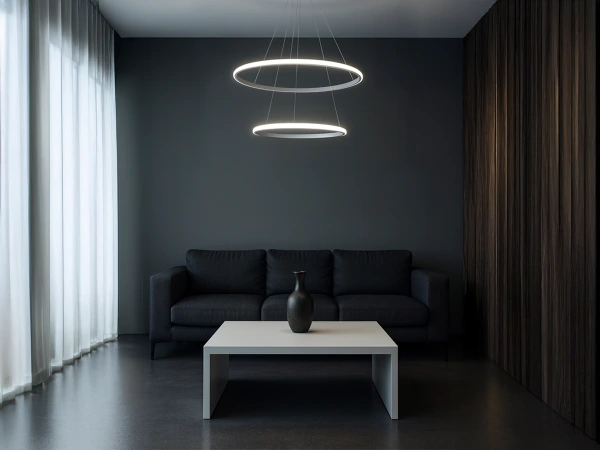LED závesné svietidlo s diaľkovým ovládačom 55W - TB2301/W 1