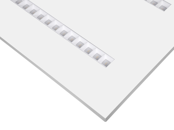LED podhľadový panel UGR 36W / 595x595 / SMD / 4000K / WH - PL122 8