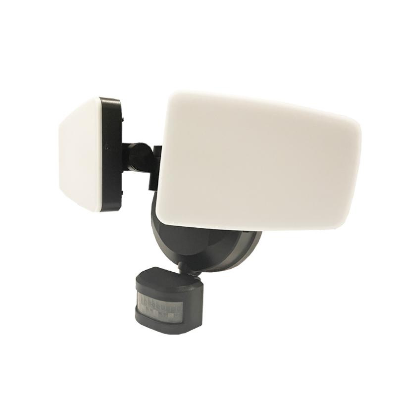 Vonkajší čierny LED reflektor s PIR senzorom 24W / 3000K / 4000K / 6000K - LFX025 10