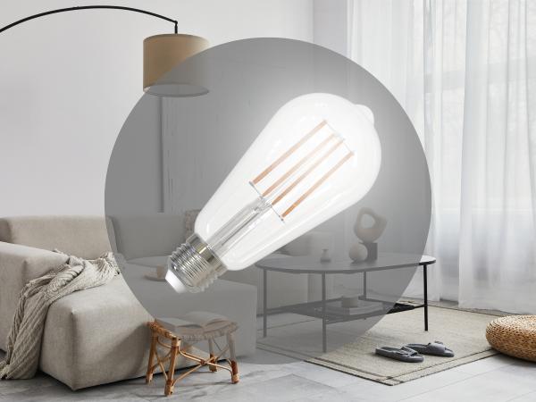 LED žiarovka / filament 11W - ST64 / E27 / 4000K - ZLF925D 1