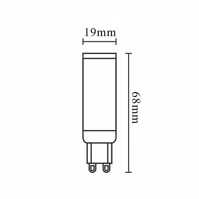LED žiarovka 6,7W - G9 / SMD / 4000K - ZLS627 3