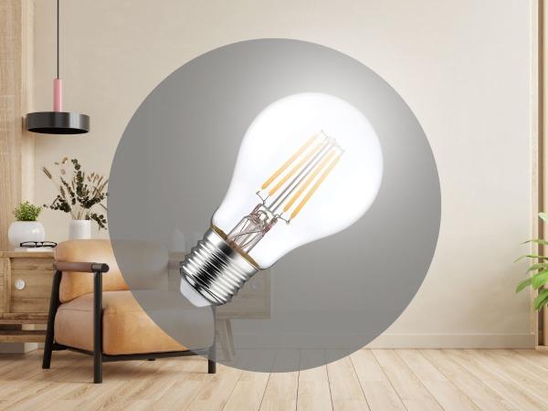 LED žiarovka / filament 8W - A60 / E27 / 4000K - ZLF522 1