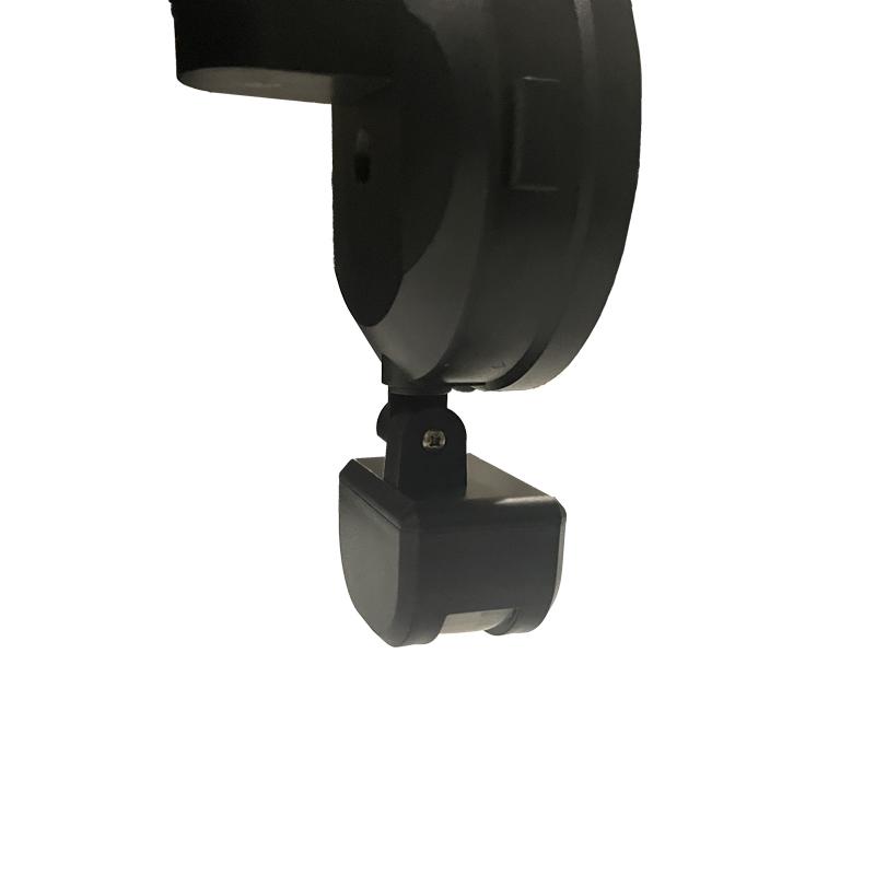 Vonkajší čierny LED reflektor s PIR senzorom 24W / 3000K / 4000K / 6000K - LFX025