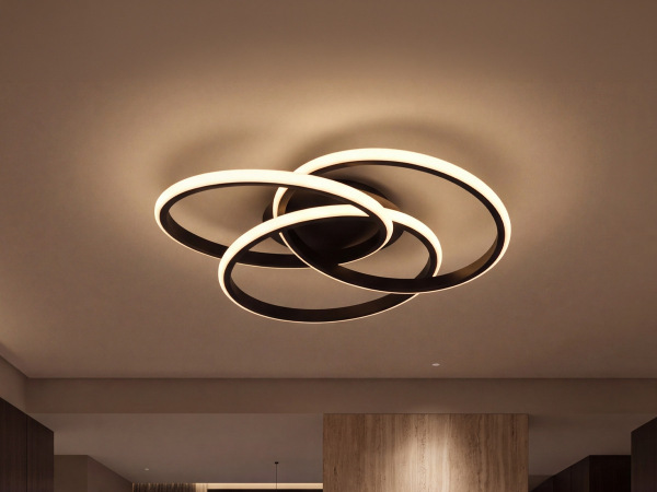 LED stropné svietidlo + diaľkový ovládač 55W - J3375/B