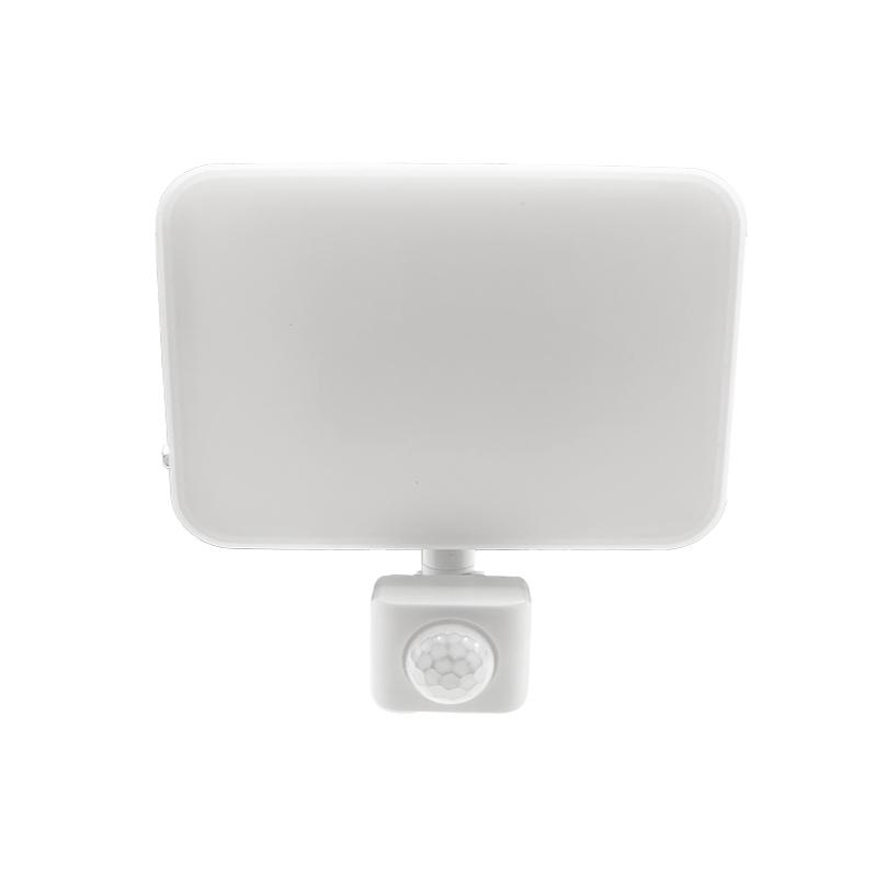 Vonkajší biely LED reflektor so senzorom 50W / 4000K - LF7124S