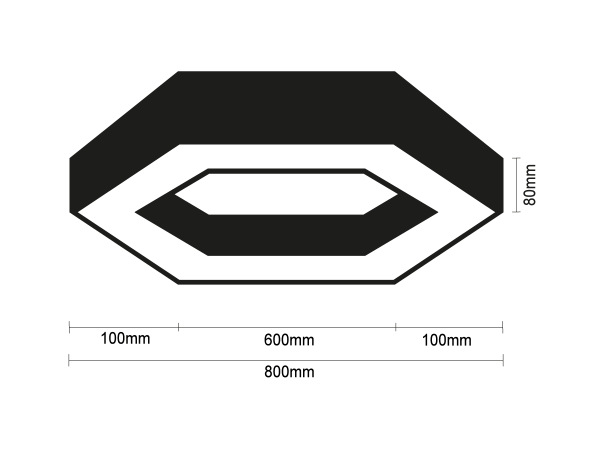 LED stropnica 70W - CL7632 7