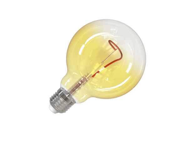 LED dekoratívna žiarovka / filament SHAPE 4W YELLOW - G95 / E27 / 1800K - ZSF109 2