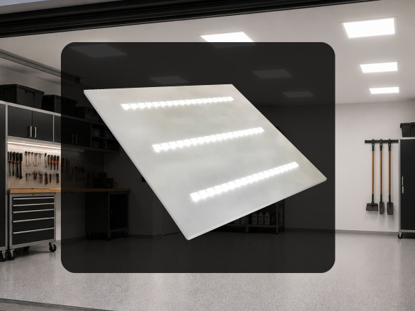 LED podhľadový panel UGR 36W / 595x595 / SMD / 4000K / WH - PL122 1