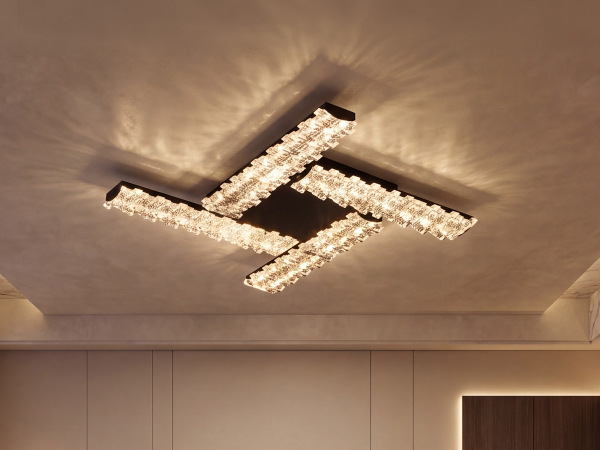 LED stropné svietidlo + diaľkový ovládač 90W - J2307/B