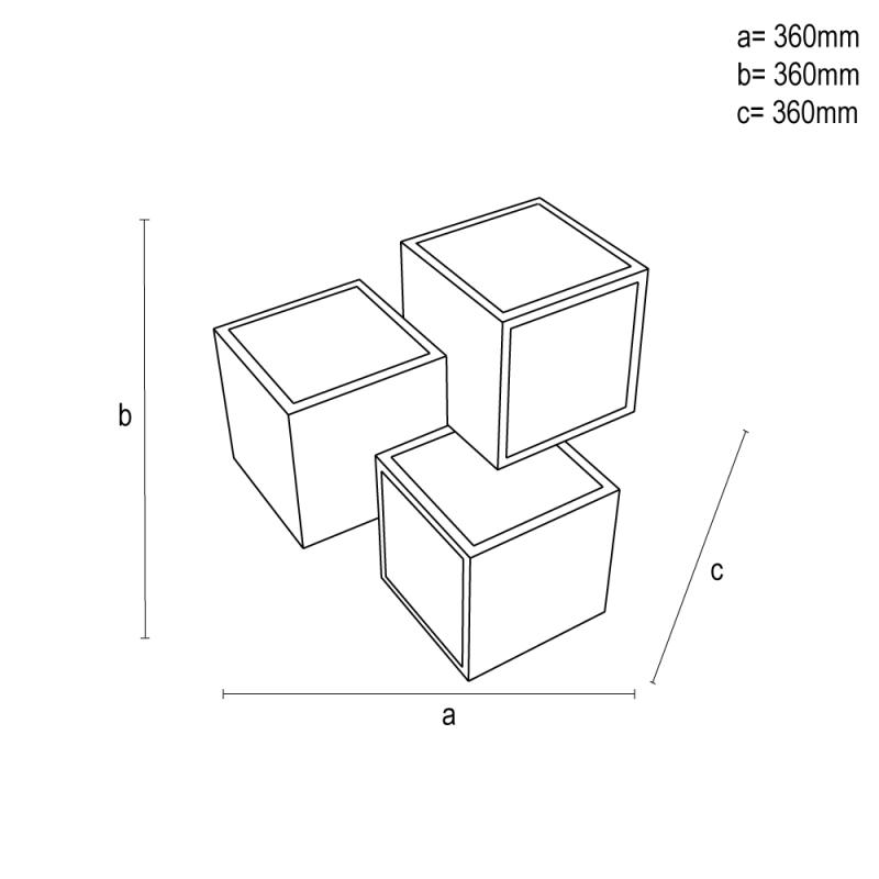 LED stropné svietidlo s diaľkovým ovládačom 60W - TA1321/B 5