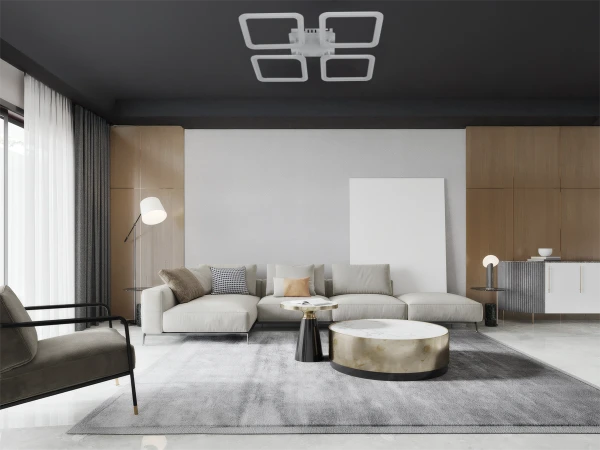 LED stropné svietidlo s diaľkovým ovládačom 95W - TB1312/W 2