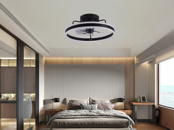 LED svietidlo s diaľkovým ovládačom a ventilátorom 70W - JF1300/B