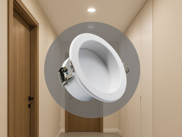 LED podhľadové svietidlo 9W / IP20 / 4000K - LDL524