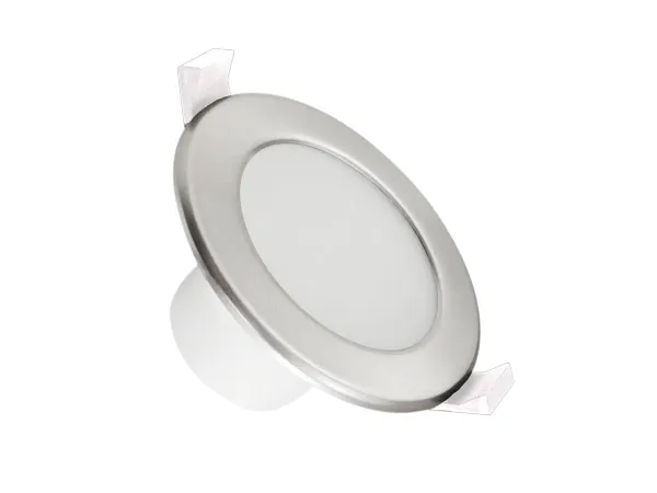 LED podhľadové svietidlo 7W / IP44 / DR01 / SMD / 4000K / SI - LDL153/S 1