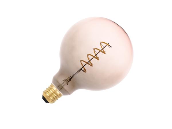 LED dekoratívna žiarovka / filament SPIRAL 4W GREY - PINK - G125 / E27 / 2000K - ZSF123 2