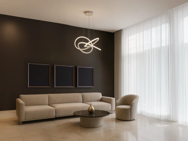 LED závesné svietidlo s diaľkovým ovládačom 95W - TA2309/W 1