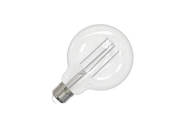 LED žiarovka / filament BIELY 13W - G95 / E27 / 3000K - ZWF104 2