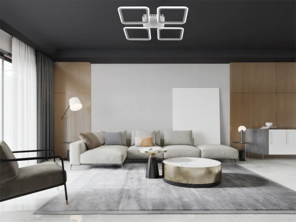 LED stropné svietidlo s diaľkovým ovládačom 95W - TB1312/W 3