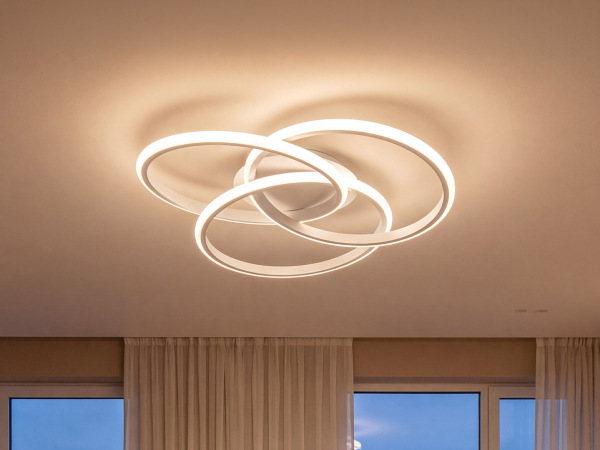 LED stropné svietidlo + diaľkový ovládač 55W - J3375/W