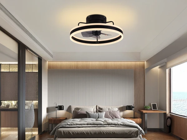 LED svietidlo s diaľkovým ovládačom a ventilátorom 70W - JF1300/B 1