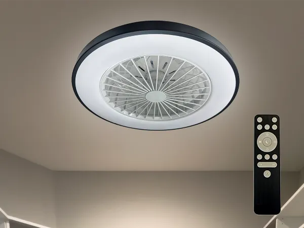 LED stropné svietidlo OPAL + stropný ventilátor + diaľkový ovládač 48W - LCL6345 1