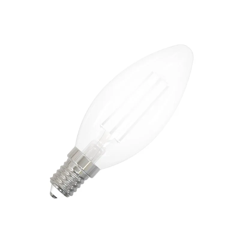LED Filament BIELY 4,5W - C35 / E14 / 4000K - ZWF206