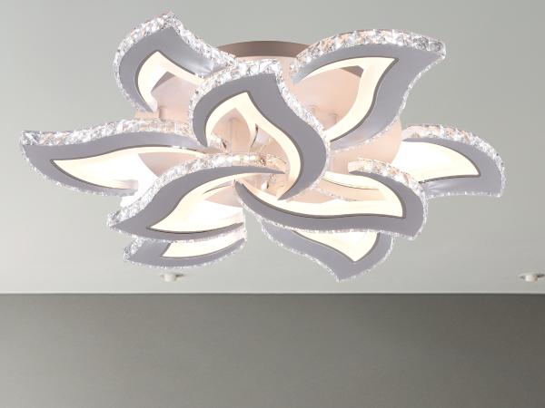 LED stropný luster + diaľkový ovládač 180W - J3337/W 1