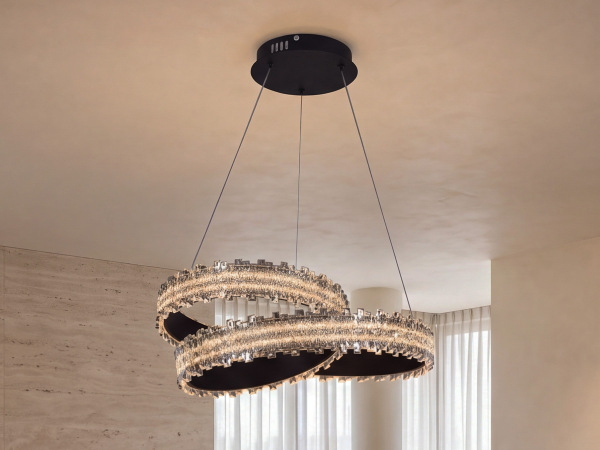 LED závesné svietidlo + diaľkový ovládač 95W - J4395/B