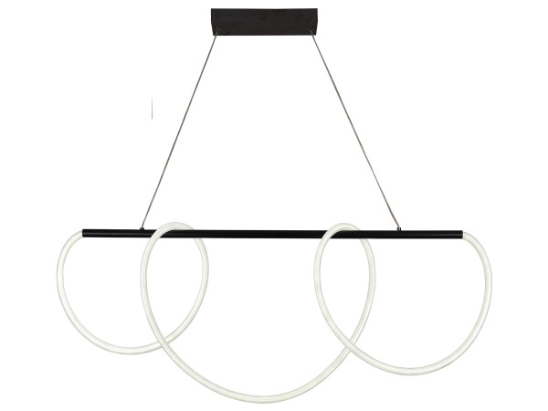 LED závesné svietidlo + diaľkový ovládač 75W - J4390/B 4