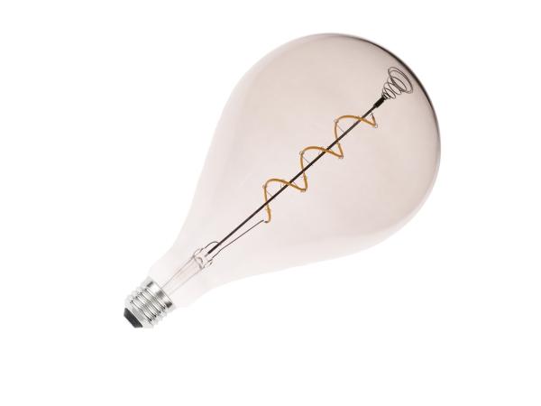 LED dekoratívna žiarovka / filament SPIRAL 4W SMOKE - A165 / E27 / 2000K - ZSF114 2