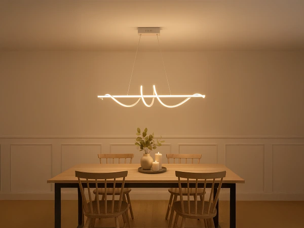 LED závesné svietidlo s diaľkovým ovládačom 50W - TA2316/W 1