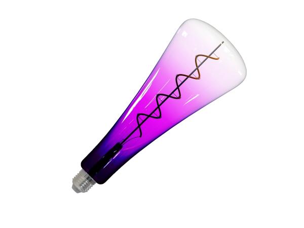 LED dekoratívna žiarovka / filament SHAPE 5W PURPLE - T110 / E27 / 1800K - ZSF111 2