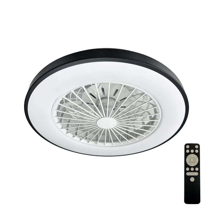 LED svietidlo OPAL + stropný ventilátor + diaľkový ovládač 48W - LCL6345