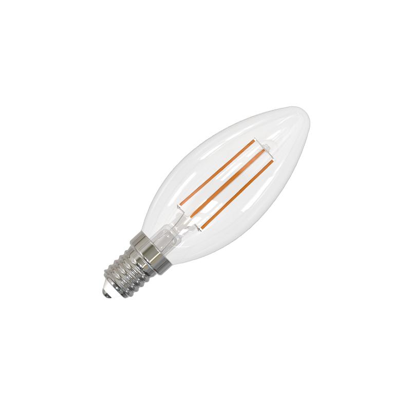 LED žiarovka / filament 6W - C35 / E14 / 3000K - ZLF713D