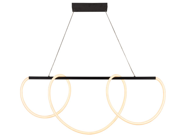 LED závesné svietidlo + diaľkový ovládač 75W - J4390/B 5