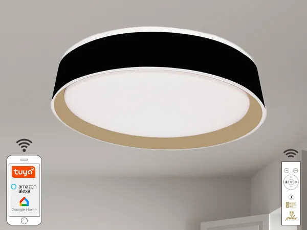 LED stropná lampa OPAL + diaľkový ovládač + Wifi 48W - LC902MB