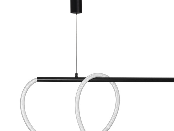 LED závesné svietidlo + diaľkový ovládač 105W - J4396/B 6
